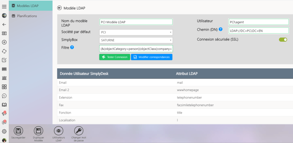 logiciel gestion de parc informatique Lien avec l'active directory