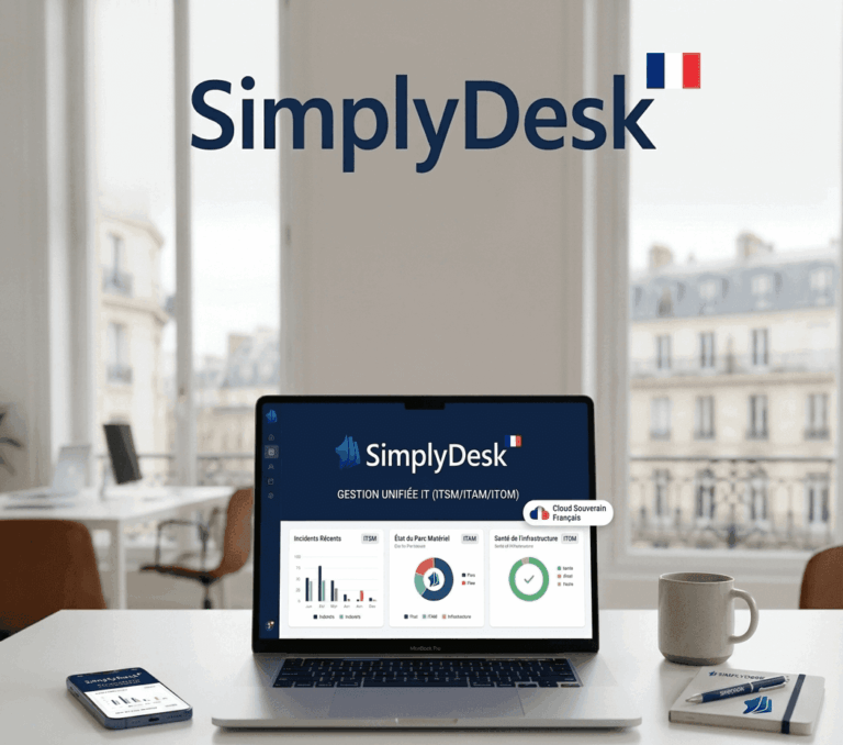 SimplyDesk, le leader français de la convergence ITSM, ITAM et ITOM.
