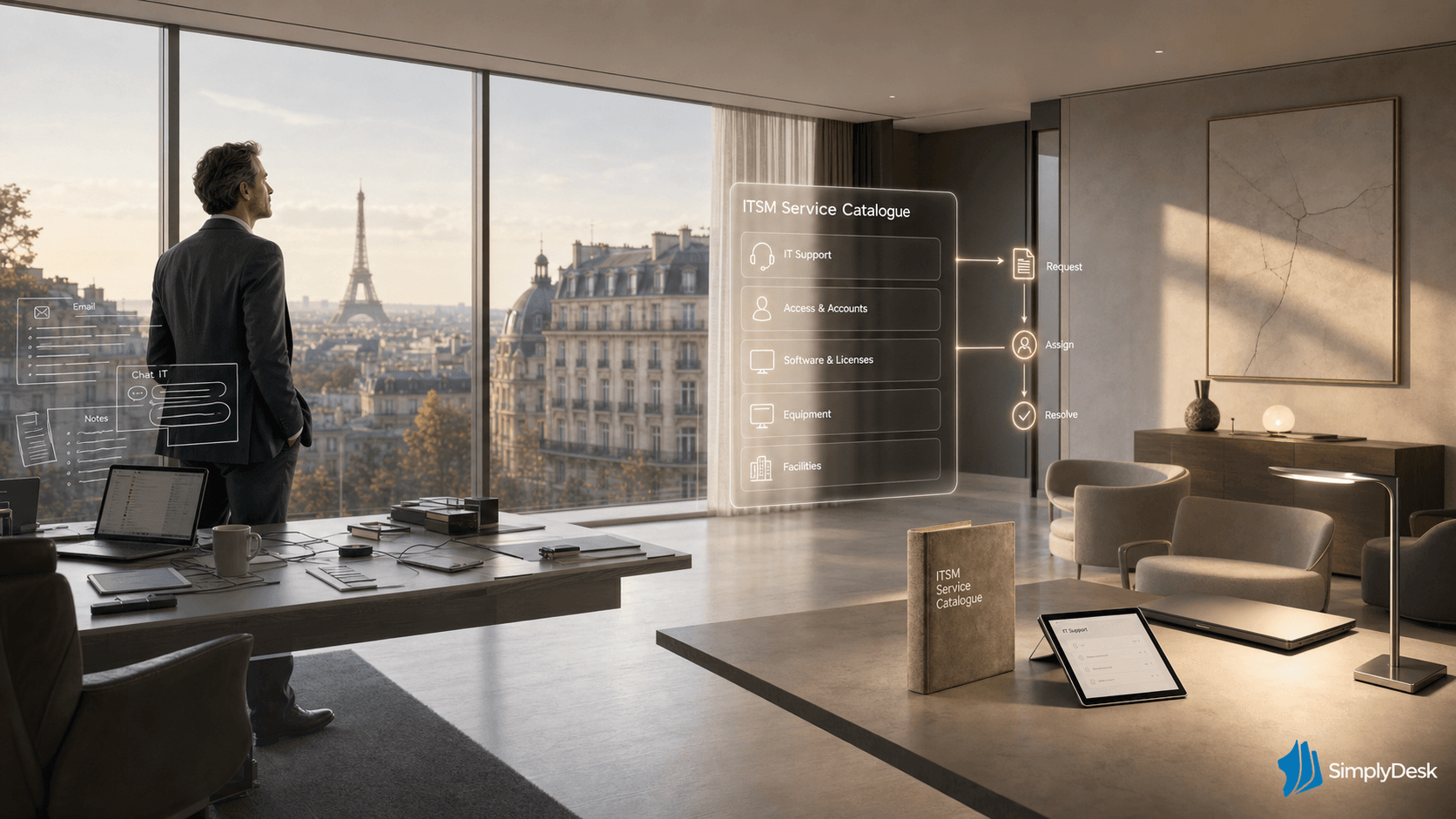 Catalogue de services ITSM : étude de cas – Comment une DSI a structuré ses demandes avec SimplyDesk
